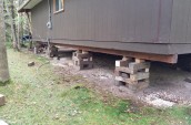 Allwright Contracting Victoria Beach Top foundation construction