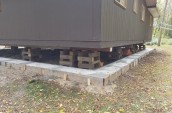 Allwright Contracting Victoria Beach Top foundation construction