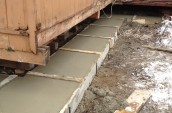 Allwright Contracting Victoria Beach Top foundation construction