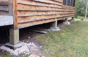 Allwright Contracting Victoria Beach Top foundation construction