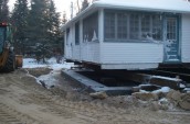 Allwright Contracting Victoria Beach Top foundation construction