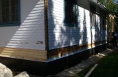 Allwright Contracting Victoria Beach Top foundation construction