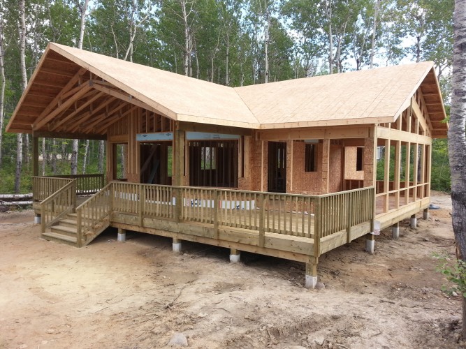 Allwright Contracting Victoria Beach Top home construction