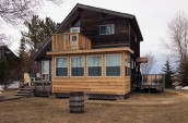 Allwright Contracting Victoria Beach Top sunroom and deck construction