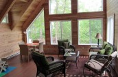Allwright Contracting Victoria Beach Top sunroom and deck construction